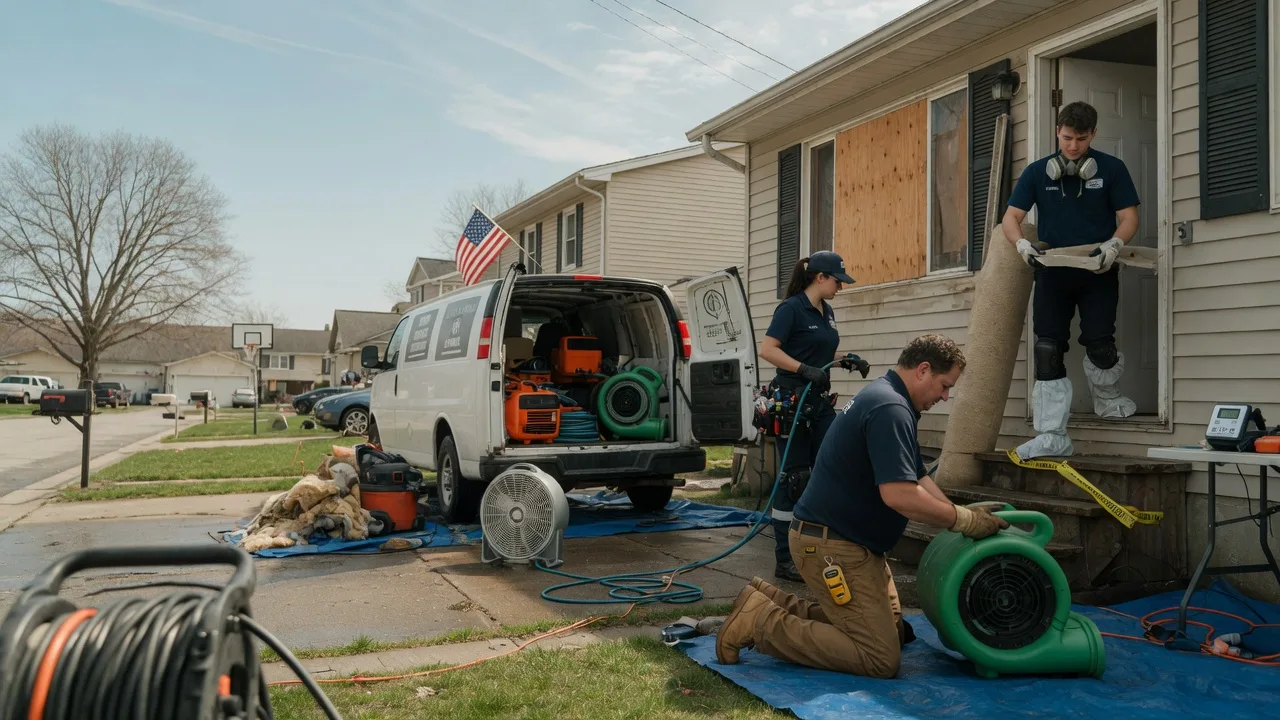 Water Damage Restoration in Alma Center, WI near me
